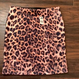 Brand New Cheetah Skirt